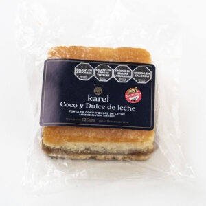 Cuadrado de coco y dulce de leche (6 porciones)